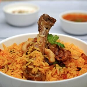 Delicious chicken biriyani
