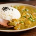 Zucchini prawn curry