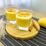 Delicious mango smoothie